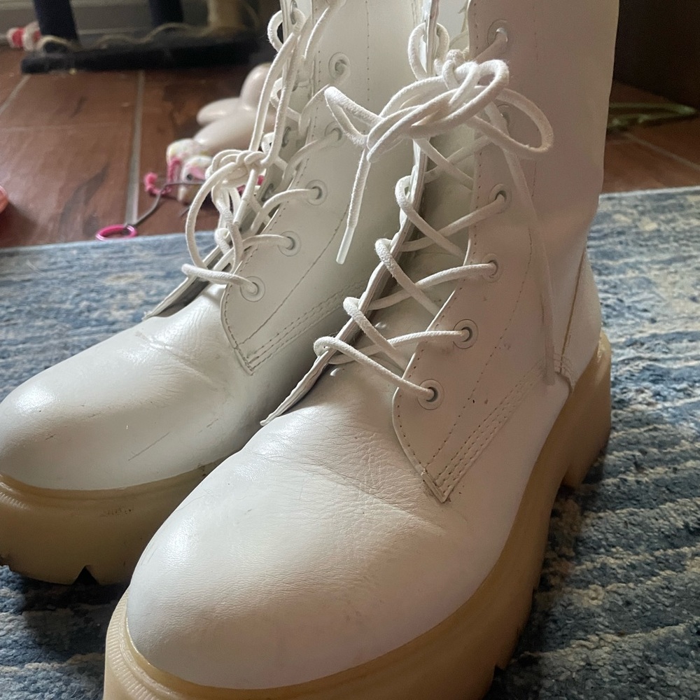 White boots